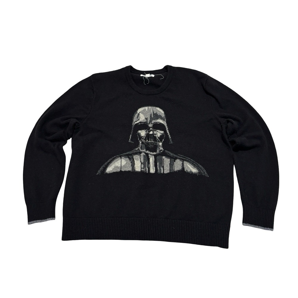 GAP x Star Wars Men's Darth Vader Wool Blend Knit Sweater Size XL 24 x 27